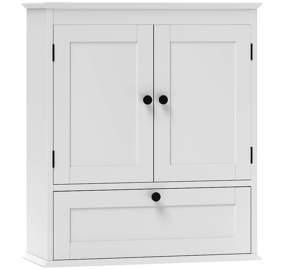 Image 994739.jpg, Product 994-739 / Price $89.99, HOMCOM Medicine Cabinet Bathroom Wall Cabinet with Adjustable Shelf, White from HOMCOM on TSC.ca's Home & Garden department