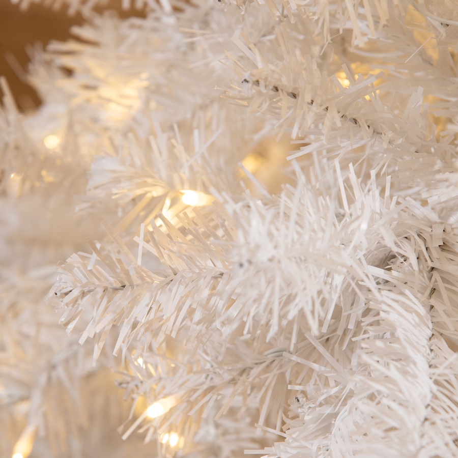 Image 994792_ALTMORE12.jpg, Product 994-792 / Price $99.98, HOMCOM 6 FT Prelit Artificial Christmas Tree with LED Light for Home White from HOMCOM on TSC.ca's Home & Garden department