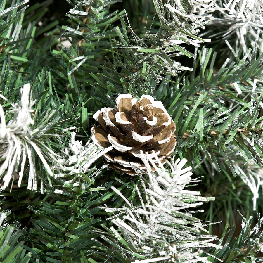 Image 994798_ALTMORE7.jpg, Product 994-798 / Price $89.99, HOMCOM 6' Unlit Artificial Christmas Tree Hinged Flocked Xmas Tree w/ Stand from HOMCOM on TSC.ca's Home & Garden department