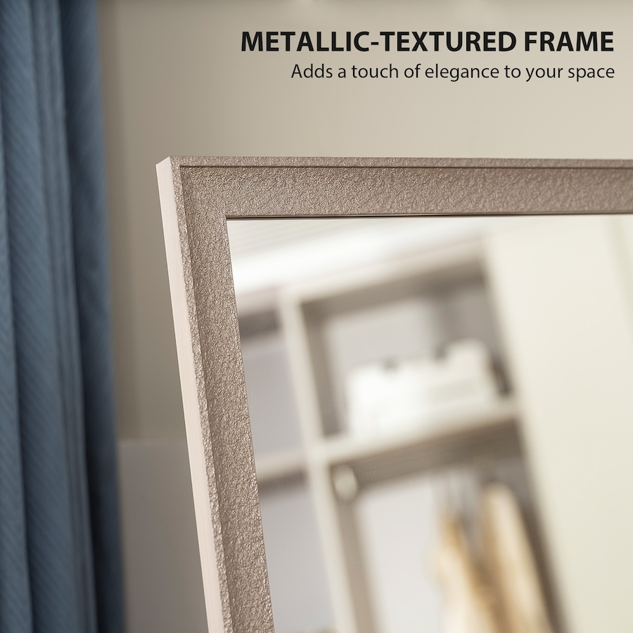 Image 994897_ALTMORE5.jpg, Product 994-897 / Price $79.99, HOMCOM 64" x 21" Full Length Mirror, Full Body Mirror with Frame, Silver from HOMCOM on TSC.ca's Beauty department