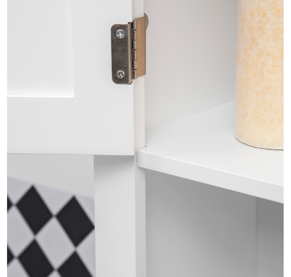 Image 994915_ALTMORE6.jpg, Product 994-915 / Price $129.99, kleankin Over the Toilet Storage Cabinet with Double Doors Adjustable Shelf from Kleankin on TSC.ca's Home & Garden department