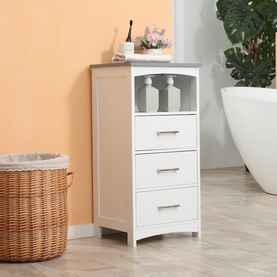 Image 994923_ALTMORE1.jpg, Product 994-923 / Price $116.69, kleankin Bathroom Floor Cabinet, Free Standing Cabinet, w/ Storage, White from Kleankin on TSC.ca's Home & Garden department
