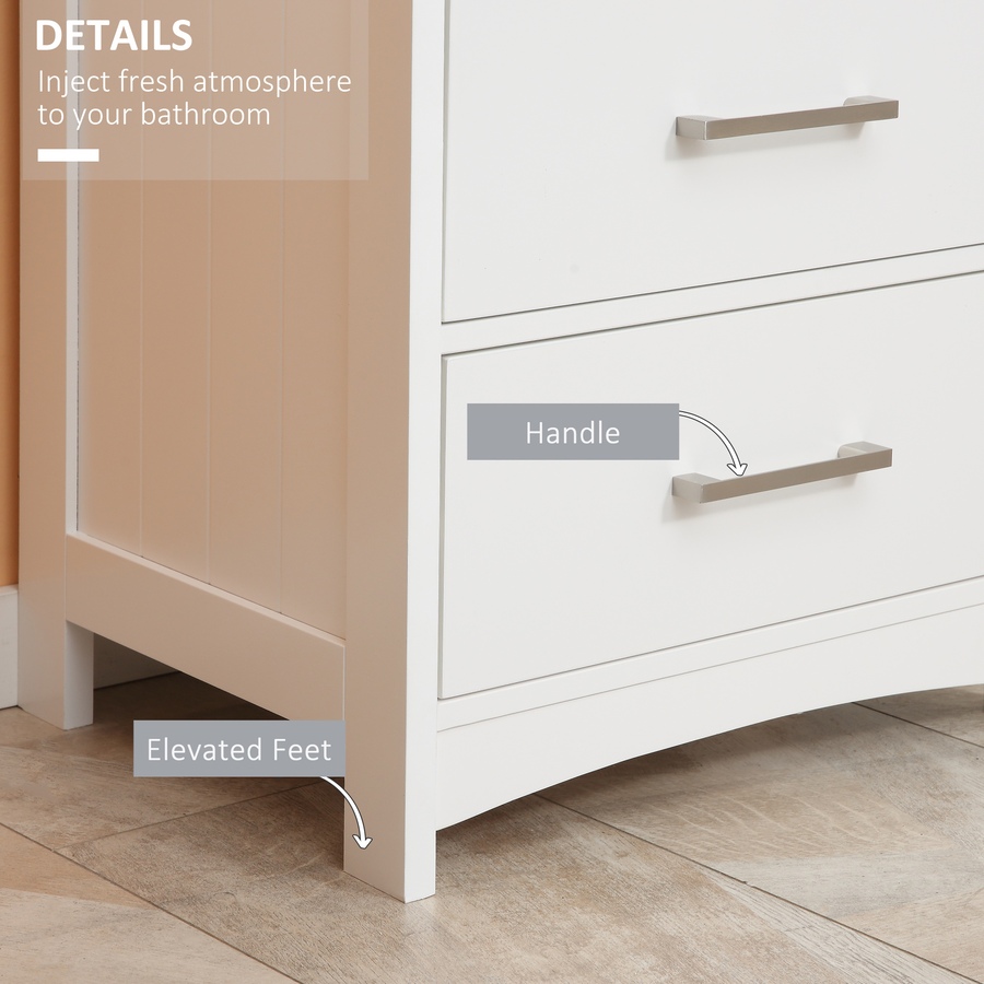 Image 994923_ALTMORE4.jpg, Product 994-923 / Price $116.69, kleankin Bathroom Floor Cabinet, Free Standing Cabinet, w/ Storage, White from Kleankin on TSC.ca's Home & Garden department