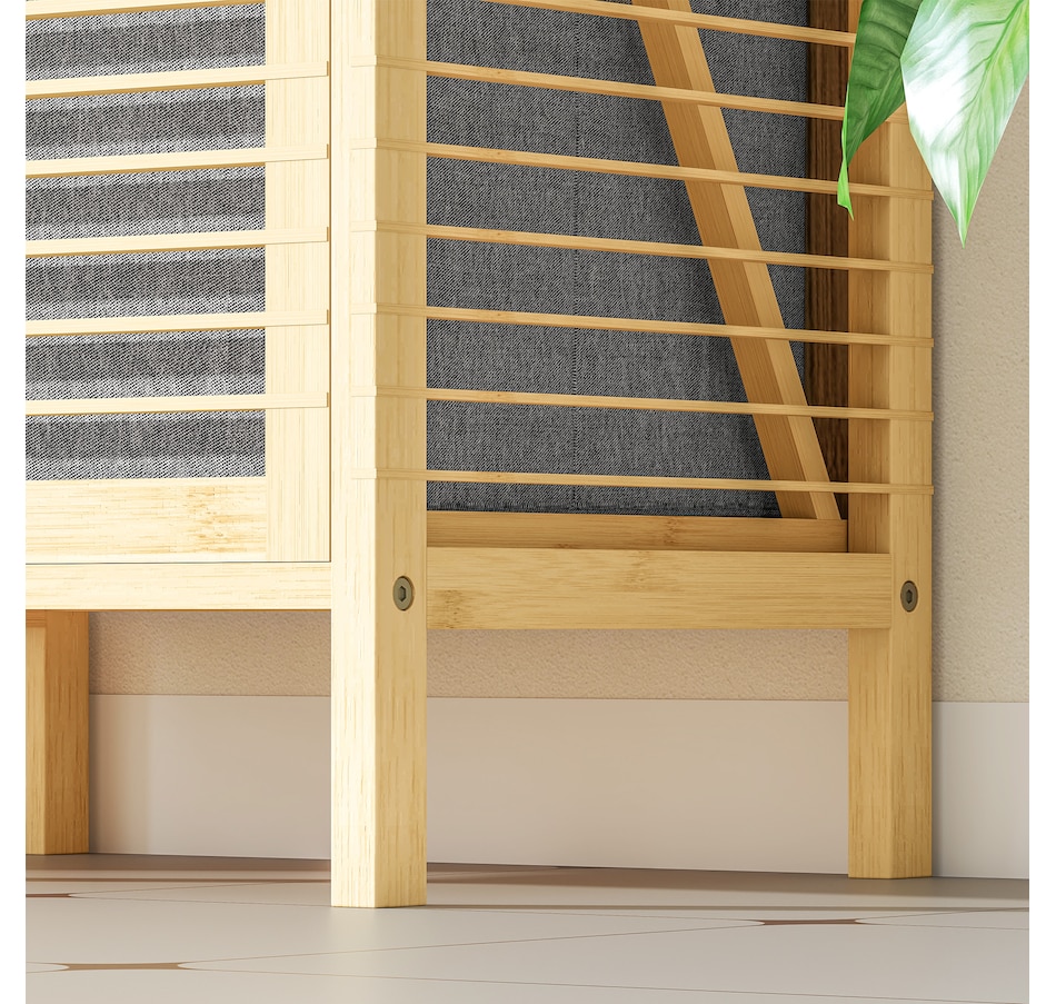 Image 994924_ALTMORE8.jpg, Product 994-924 / Price $79.99, HOMCOM Bamboo Laundry Cabinet, Hamper Cabinet with Removable Basket Natural from HOMCOM on TSC.ca's Home & Garden department