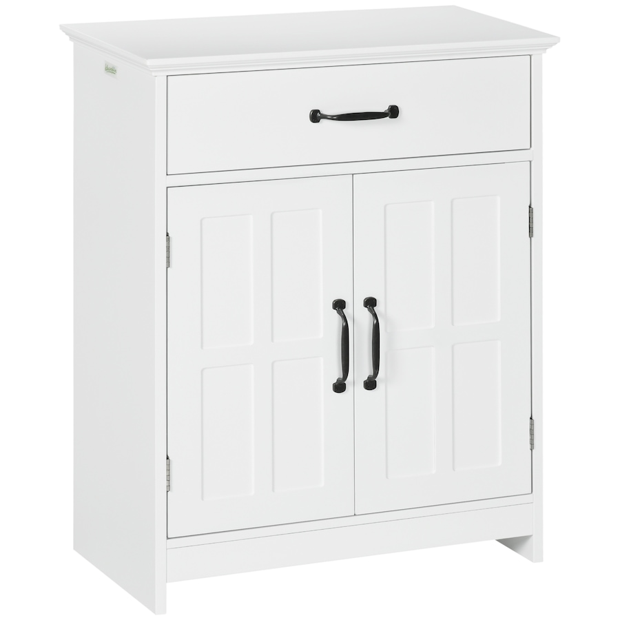 Image 994940.jpg, Product 994-940 / Price $116.39, kleankin Modern Bathroom Cabinet, Bathroom Floor Cabinet with Doors, White from Kleankin on TSC.ca's Home & Garden department