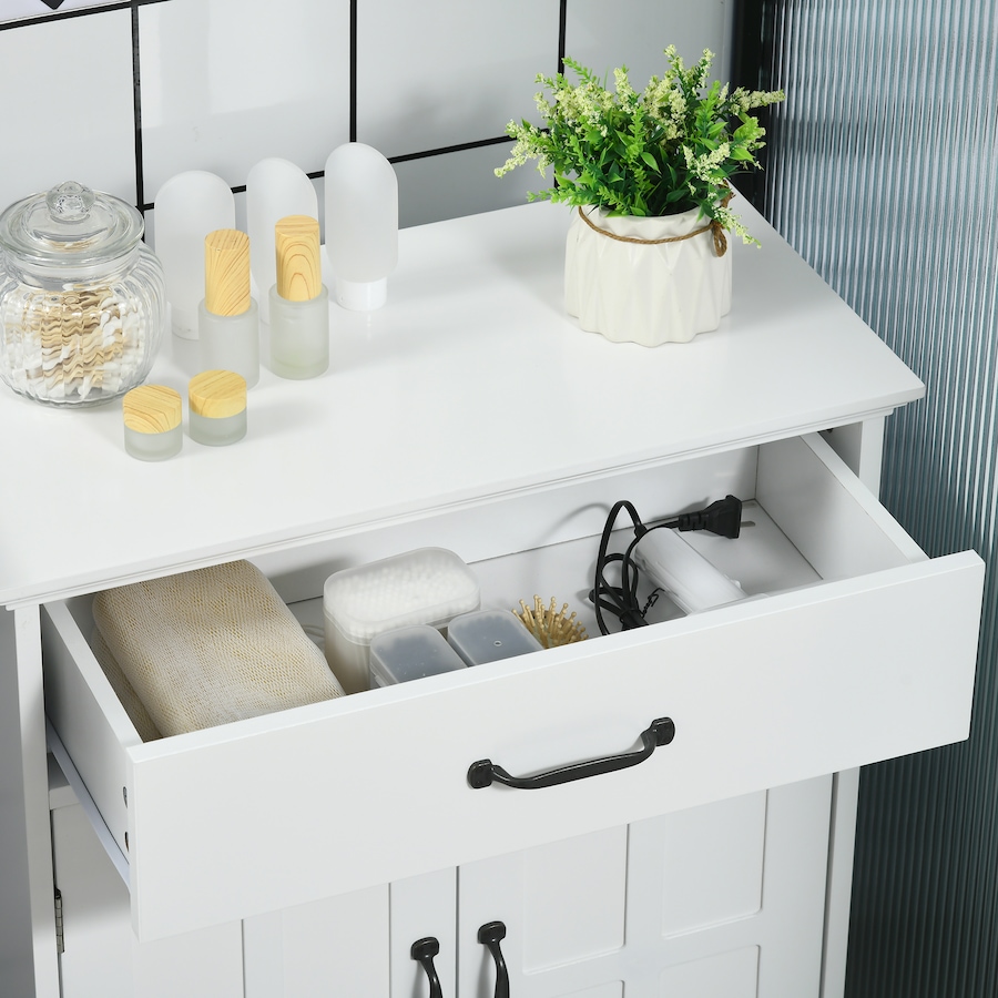Image 994940_ALTMORE10.jpg, Product 994-940 / Price $116.39, kleankin Modern Bathroom Cabinet, Bathroom Floor Cabinet with Doors, White from Kleankin on TSC.ca's Home & Garden department