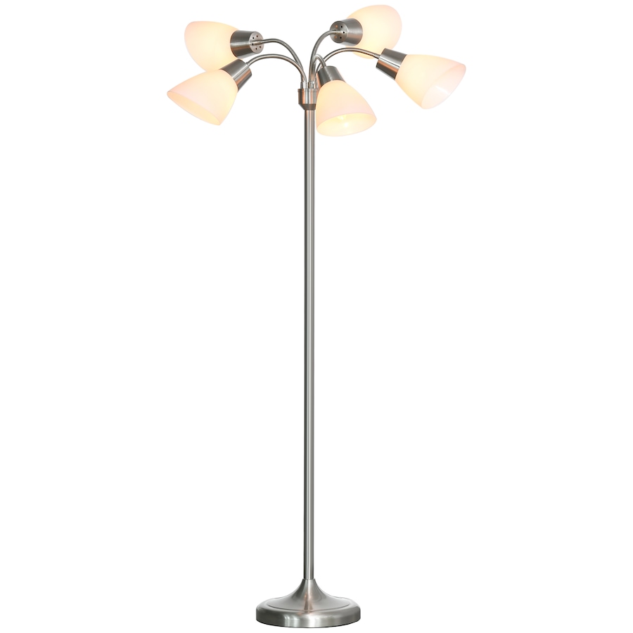 Image 994980.jpg, Product 994-980 / Price $89.99, HOMCOM Arc Tree Floor Lamp 5 Adjustable Lights Standing Reading Light from HOMCOM on TSC.ca's Home & Garden department