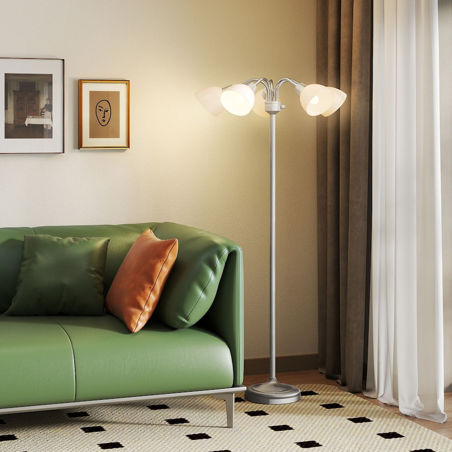 Image 994980_ALTMORE1.jpg, Product 994-980 / Price $89.99, HOMCOM Arc Tree Floor Lamp 5 Adjustable Lights Standing Reading Light from HOMCOM on TSC.ca's Home & Garden department