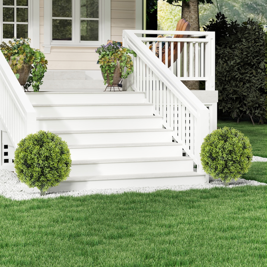Image 994997_ALTMORE1.jpg, Product 994-997 / Price $79.99, HOMCOM 2PC Artificial Boxwood Topiary Balls, Fake Plants with Ground Stake from HOMCOM on TSC.ca's Home & Garden department