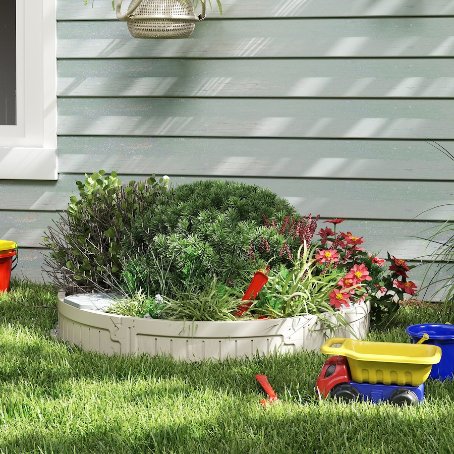 Image 995476_ALTMORE8.jpg, Product 995-476 / Price $84.99, Outsunny Kids Outdoor Sandbox with Cover Waterproof Oxford Canopy from Outsunny on TSC.ca's Home & Garden department