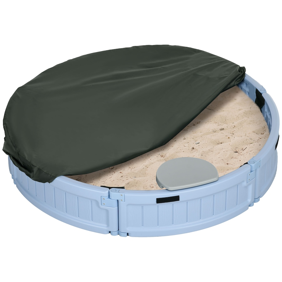 Image 995476_ST03.jpg, Product 995-476 / Price $84.99, Outsunny Kids Outdoor Sandbox with Cover Waterproof Oxford Canopy from Outsunny on TSC.ca's Home & Garden department