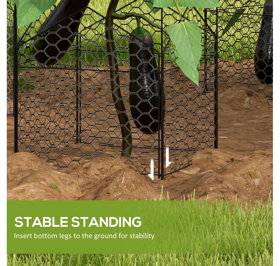 Image 996972_ALTMORE5.jpg, Product 996-972 / Price $67.99, Outsunny Garden Chicken Wire Cloche from Outsunny on TSC.ca's Home & Garden department