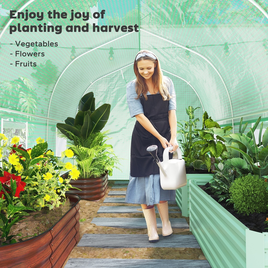 Image 996993_ALTMORE6.jpg, Product 996-993 / Price $109.99 - $146.99, Outsunny Walk-in Greenhouse, Garden Plant Growing Warm House from Outsunny on TSC.ca's Home & Garden department