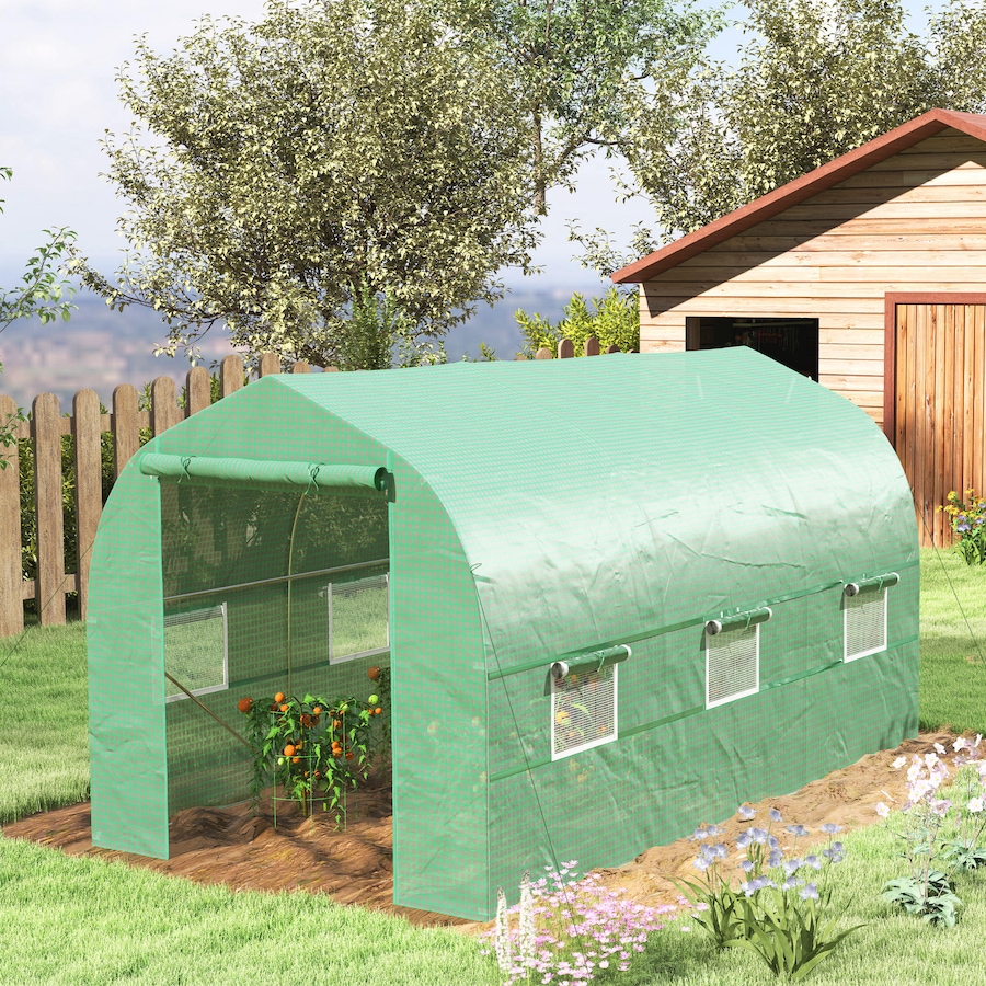 Image 996993_ALTMORE7.jpg, Product 996-993 / Price $109.99 - $146.99, Outsunny Walk-in Greenhouse, Garden Plant Growing Warm House from Outsunny on TSC.ca's Home & Garden department