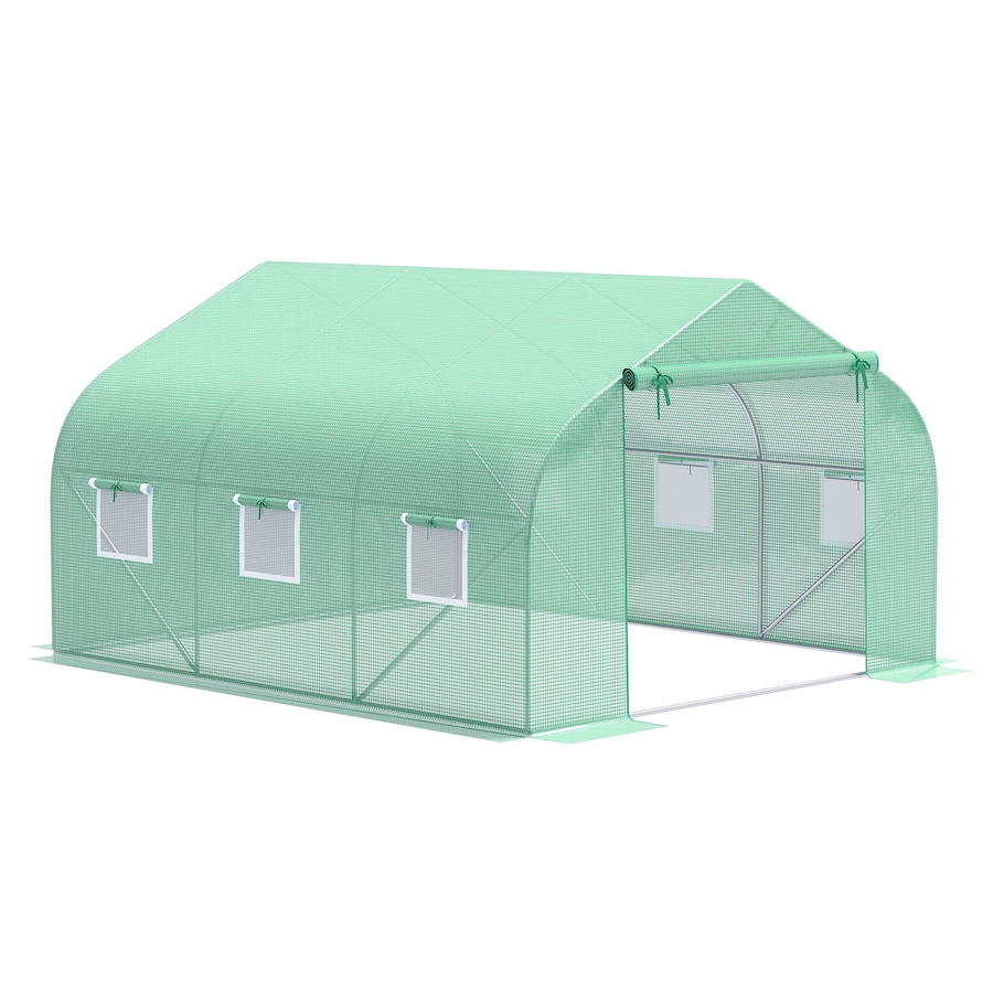 Image 996993_ST02.jpg, Product 996-993 / Price $109.99 - $146.99, Outsunny Walk-in Greenhouse, Garden Plant Growing Warm House from Outsunny on TSC.ca's Home & Garden department