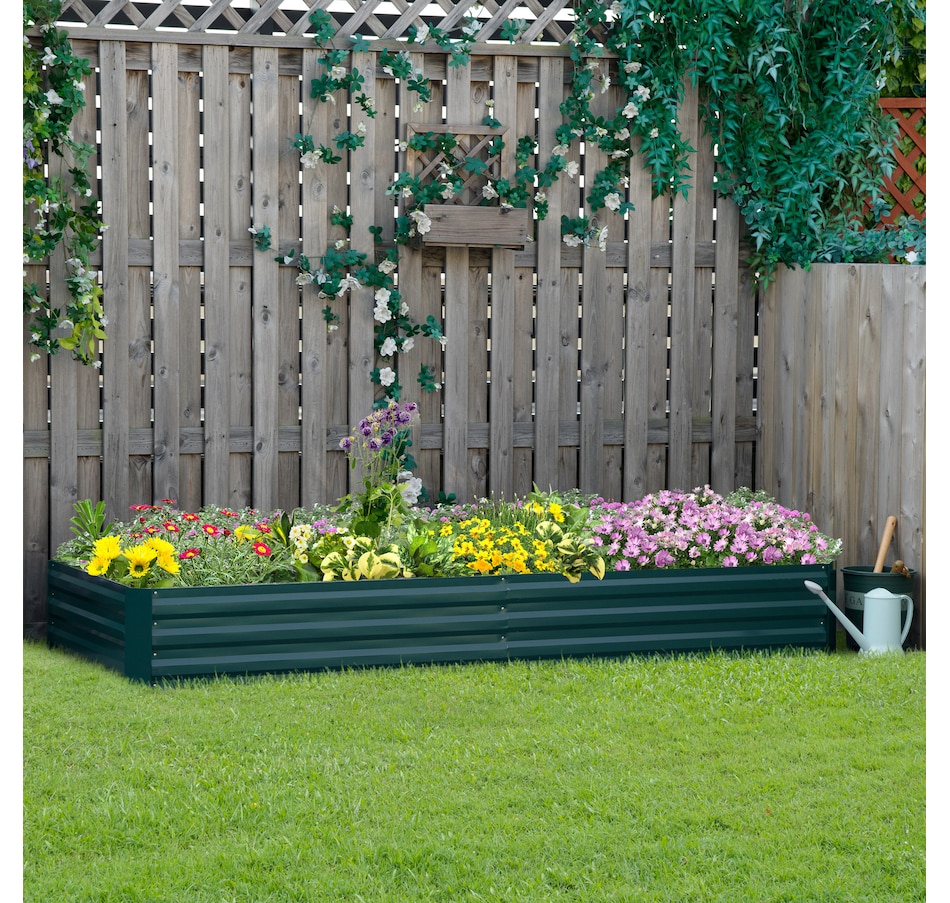Image 996994_ALTMORE1.jpg, Product 996-994 / Price $55.99 - $59.99, Outsunny Galvanized Raised Garden Bed Metal Planter Box Easy Quick Setup from Outsunny on TSC.ca's Home & Garden department