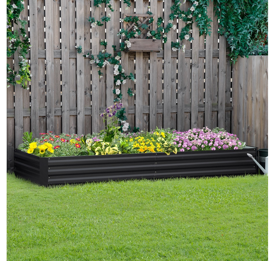 Image 996994_ALTMORE31.jpg, Product 996-994 / Price $55.99 - $59.99, Outsunny Galvanized Raised Garden Bed Metal Planter Box Easy Quick Setup from Outsunny on TSC.ca's Home & Garden department