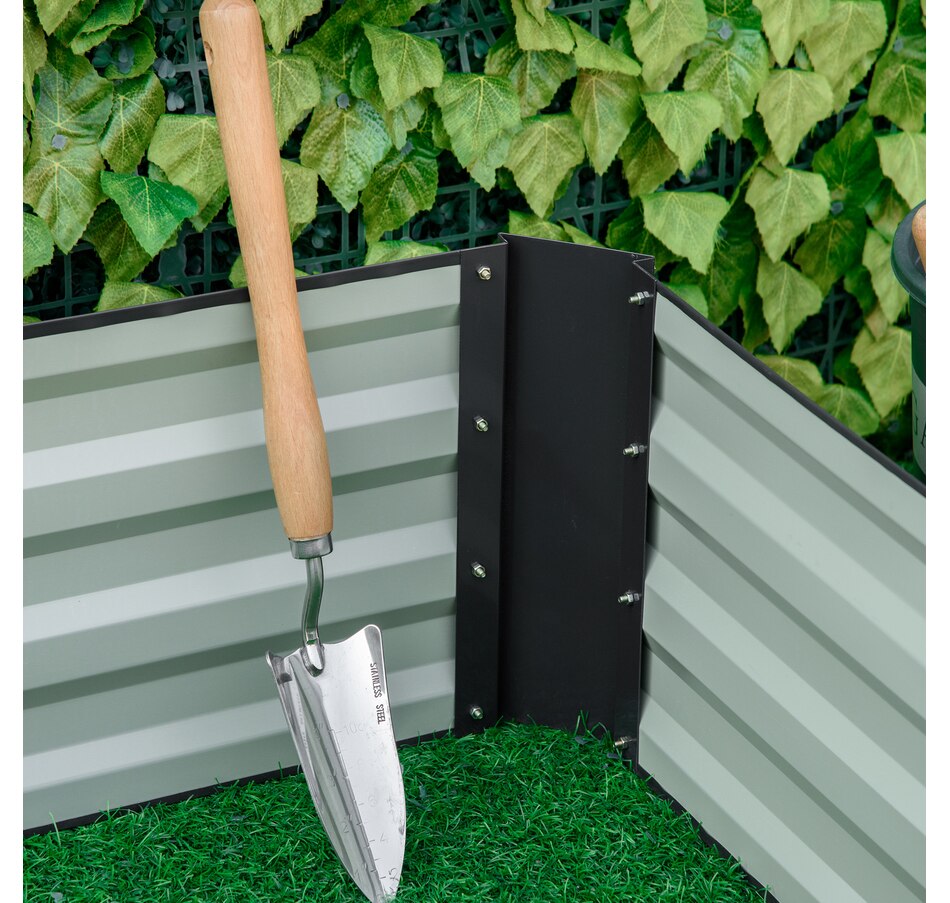 Image 996994_ALTMORE36.jpg, Product 996-994 / Price $55.99 - $59.99, Outsunny Galvanized Raised Garden Bed Metal Planter Box Easy Quick Setup from Outsunny on TSC.ca's Home & Garden department