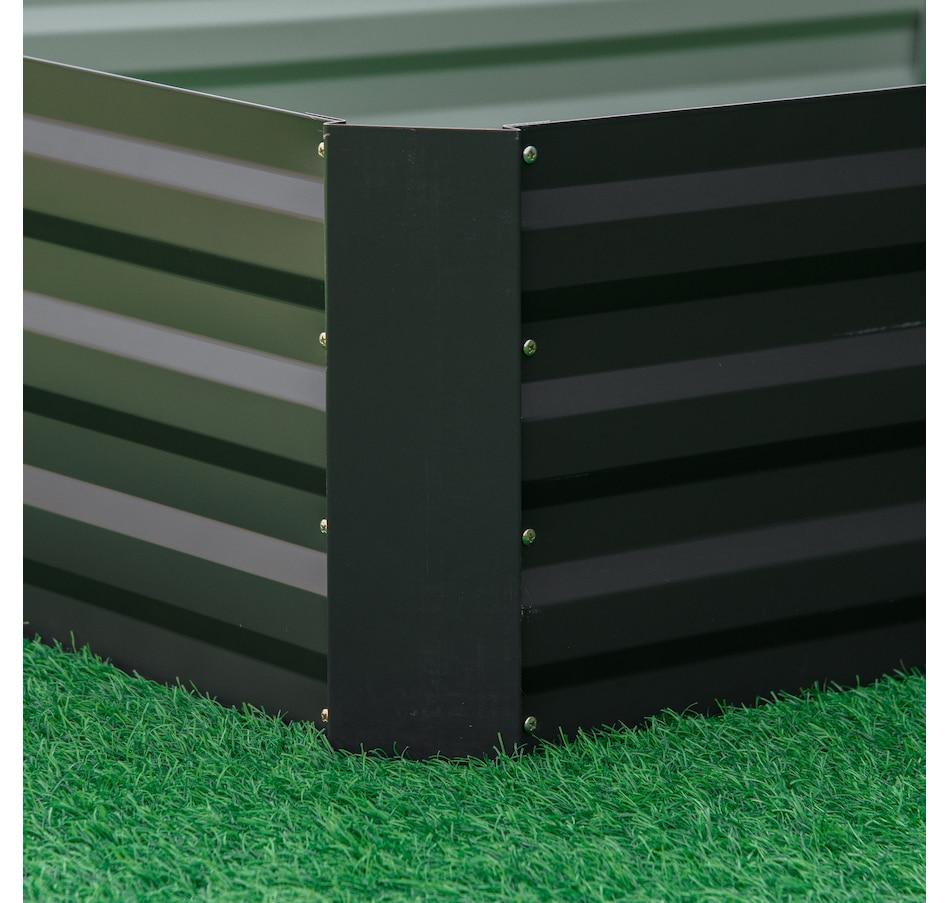Image 996994_ALTMORE37.jpg, Product 996-994 / Price $55.99 - $59.99, Outsunny Galvanized Raised Garden Bed Metal Planter Box Easy Quick Setup from Outsunny on TSC.ca's Home & Garden department