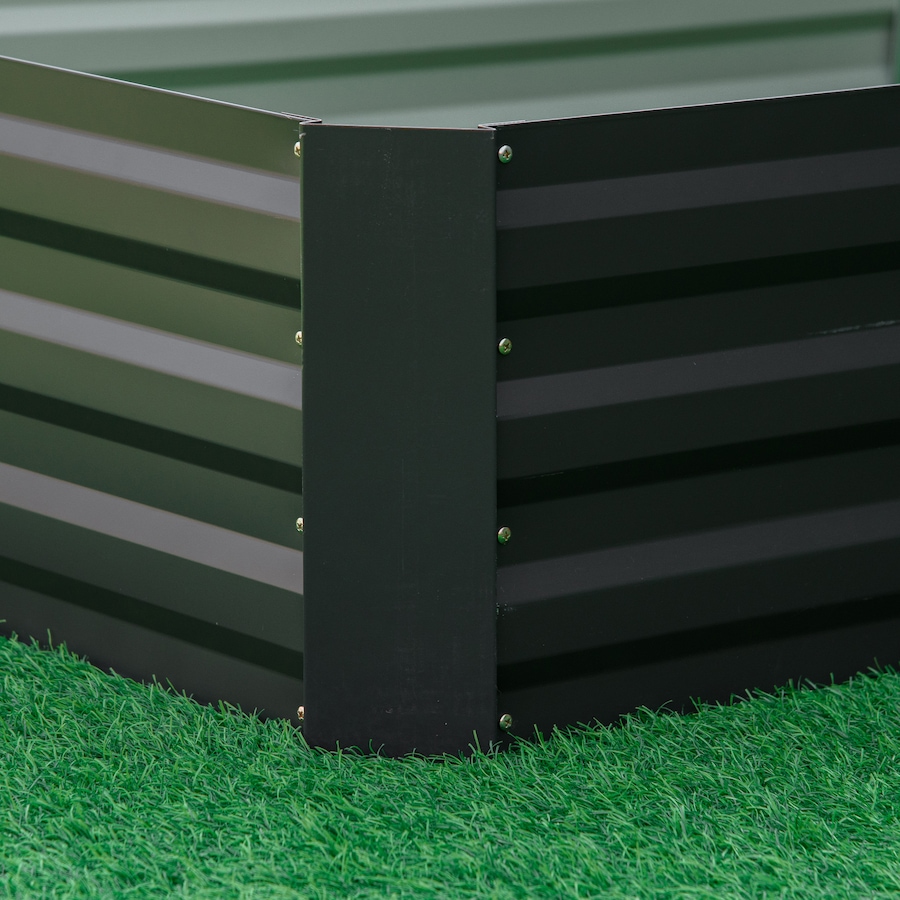 Image 996994_ALTMORE37.jpg, Product 996-994 / Price $55.40 - $69.99, Outsunny Galvanized Raised Garden Bed Metal Planter Box Easy Quick Setup from Outsunny on TSC.ca's Home & Garden department