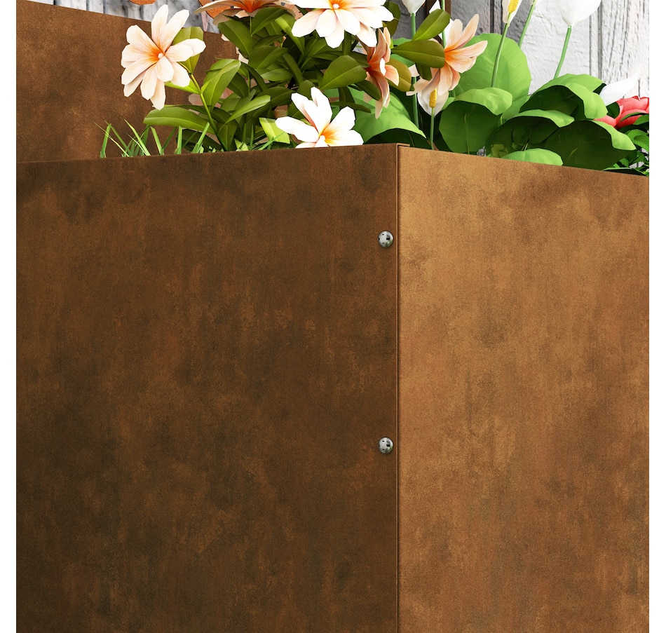 Image 997011_ALTMORE8.jpg, Product 997-011 / Price $59.99, Outsunny Raised Garden Bed with Trellis from Outsunny on TSC.ca's Home & Garden department