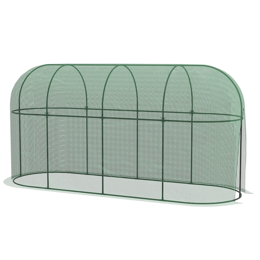 Image 997033.jpg, Product 997-033 / Price $78.99, Outsunny 9.8' x 3.3' Plant Protector Tent, Crop Cage with Ground Stakes from Outsunny on TSC.ca's Home & Garden department