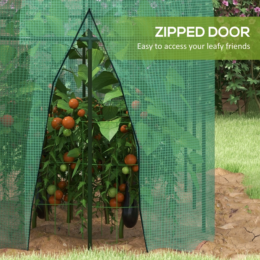 Image 997033_ALTMORE6.jpg, Product 997-033 / Price $78.99, Outsunny 9.8' x 3.3' Plant Protector Tent, Crop Cage with Ground Stakes from Outsunny on TSC.ca's Home & Garden department