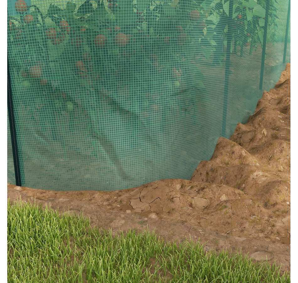 Image 997033_ALTMORE7.jpg, Product 997-033 / Price $79.99, Outsunny 9.8' x 3.3' Plant Protector Tent, Crop Cage with Ground Stakes from Outsunny on TSC.ca's Home & Garden department
