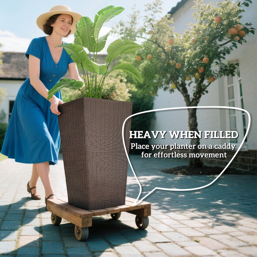 Image 997050_ALTMORE19.jpg, Product 997-050 / Price $129.99 - $145.99, Outsunny Set of 3 Tall Planters for Outdoor Plants from Outsunny on TSC.ca's Home & Garden department