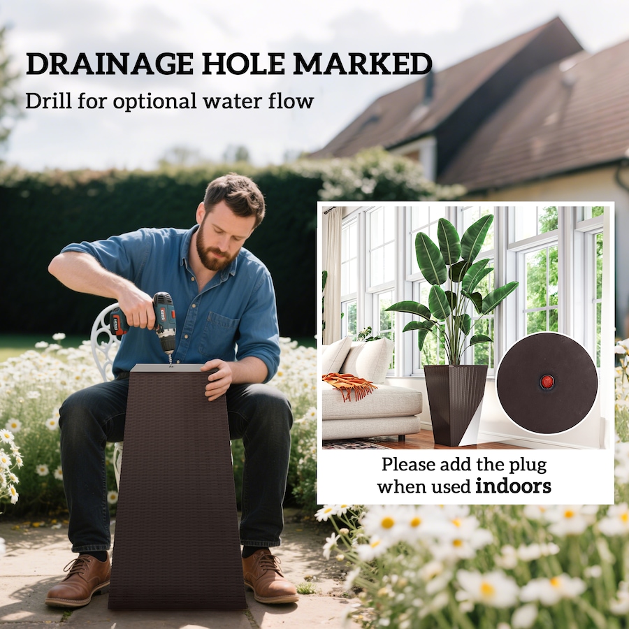 Image 997050_ALTMORE20.jpg, Product 997-050 / Price $129.99 - $145.99, Outsunny Set of 3 Tall Planters for Outdoor Plants from Outsunny on TSC.ca's Home & Garden department