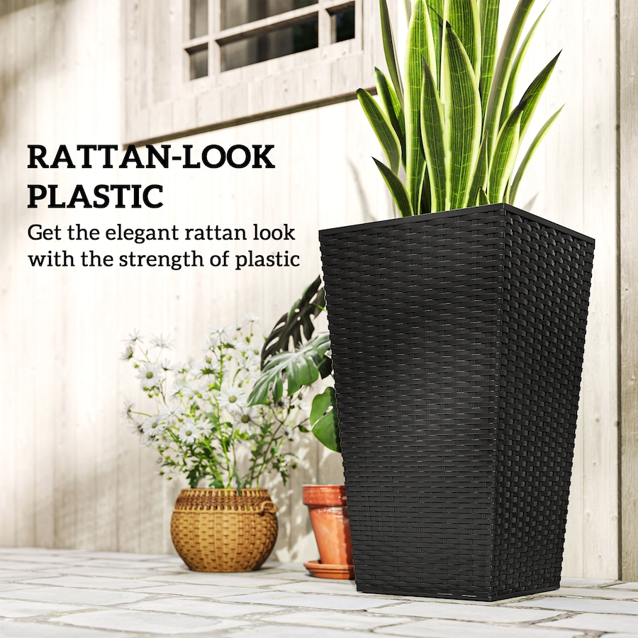 Image 997050_ALTMORE5.jpg, Product 997-050 / Price $129.99 - $145.99, Outsunny Set of 3 Tall Planters for Outdoor Plants from Outsunny on TSC.ca's Home & Garden department
