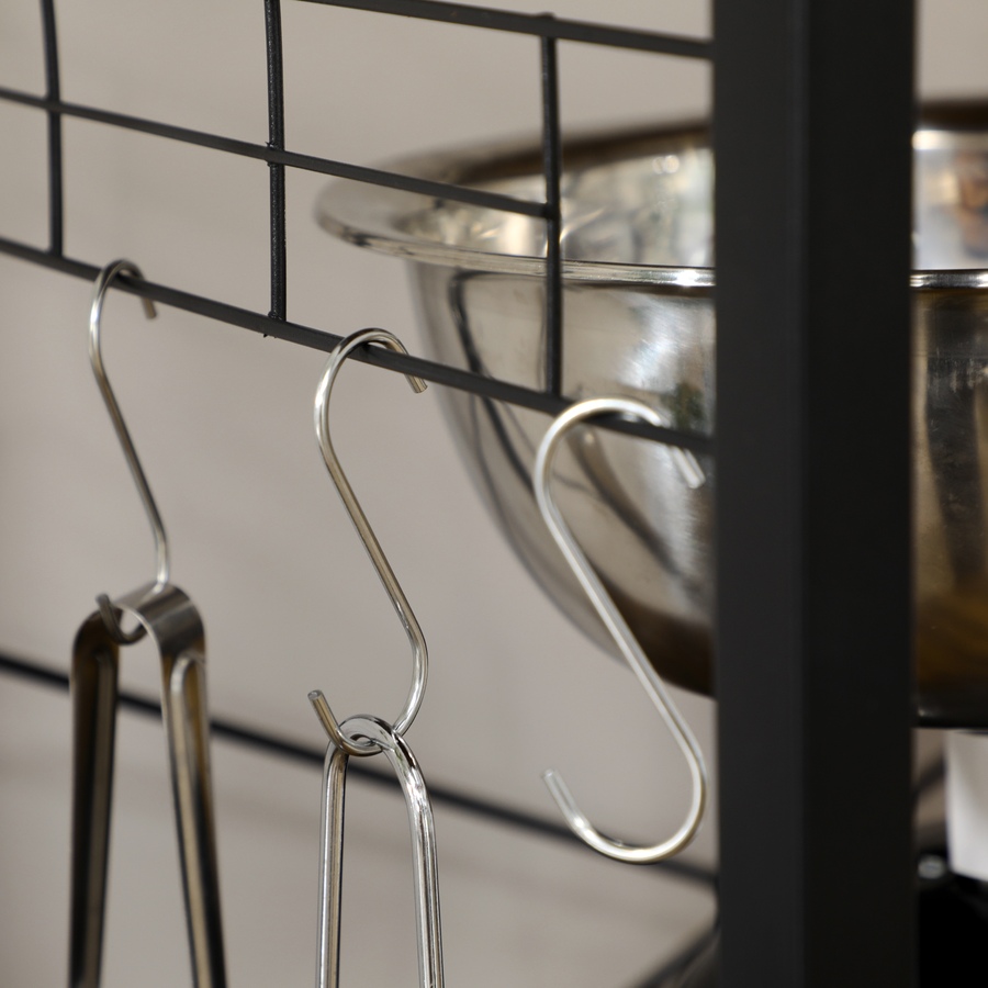 Image 997066_ALTMORE8.jpg, Product 997-066 / Price $109.99, HOMCOM Baker's Rack with Power Outlet, USB Charger, Microwave Stand, Brown from HOMCOM on TSC.ca's Home & Garden department