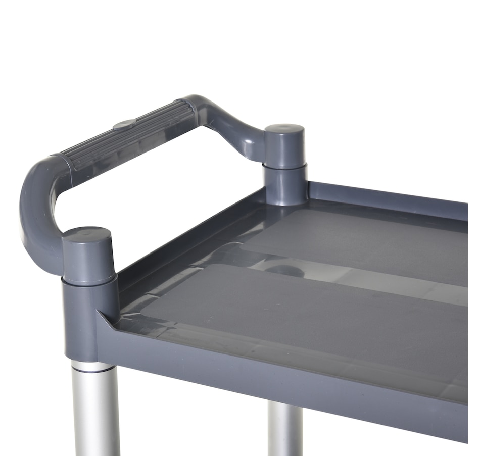 Image 997070_ALTMORE6.jpg, Product 997-070 / Price $128.99, HOMCOM 3-tier Large Rolling Utility Cart With Shelves from HOMCOM on TSC.ca's Home & Garden department