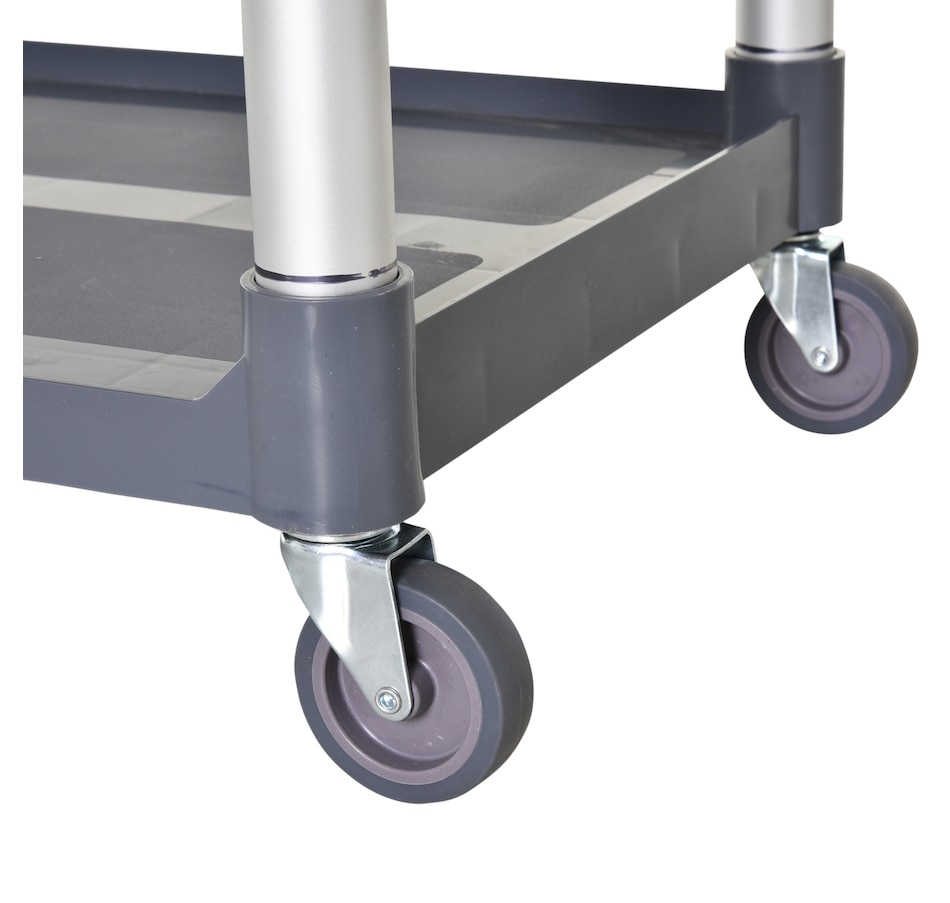 Image 997070_ALTMORE7.jpg, Product 997-070 / Price $128.99, HOMCOM 3-tier Large Rolling Utility Cart With Shelves from HOMCOM on TSC.ca's Home & Garden department