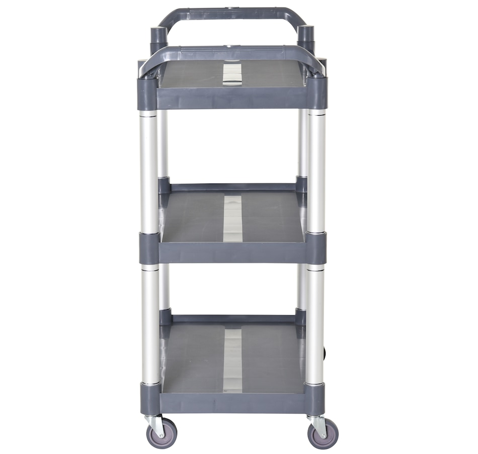 Image 997070_ALTMORE8.jpg, Product 997-070 / Price $128.99, HOMCOM 3-tier Large Rolling Utility Cart With Shelves from HOMCOM on TSC.ca's Home & Garden department