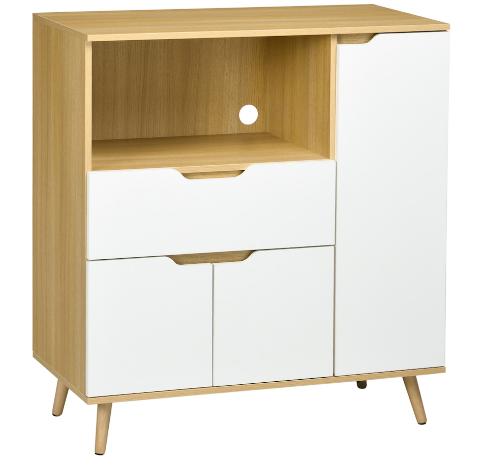 Image 997077.jpg, Product 997-077 / Price $139.99, HOMCOM Microwave Cabinet, Kitchen Cupboard with Drawer, Storage Cabinets from HOMCOM on TSC.ca's Home & Garden department