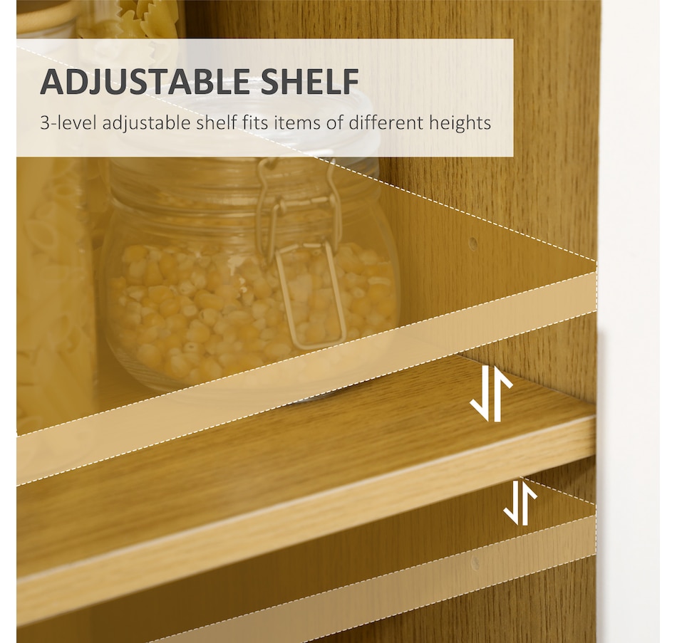 Image 997077_ALTMORE4.jpg, Product 997-077 / Price $139.99, HOMCOM Microwave Cabinet, Kitchen Cupboard with Drawer, Storage Cabinets from HOMCOM on TSC.ca's Home & Garden department