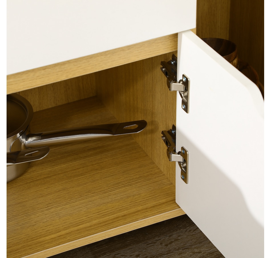 Image 997077_ALTMORE8.jpg, Product 997-077 / Price $139.99, HOMCOM Microwave Cabinet, Kitchen Cupboard with Drawer, Storage Cabinets from HOMCOM on TSC.ca's Home & Garden department