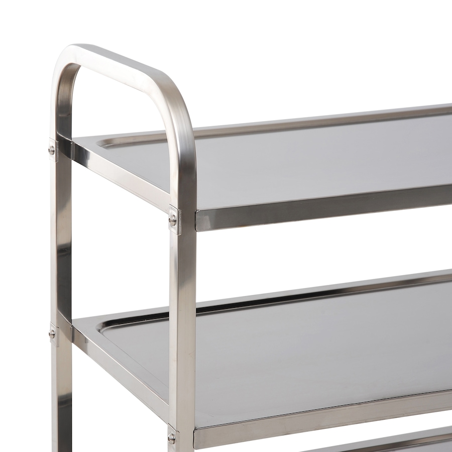 Image 997081_ALTMORE7.jpg, Product 997-081 / Price $129.99, HOMCOM 3-tier Stainless Steel Kitchen Trolley Cart from HOMCOM on TSC.ca's Home & Garden department
