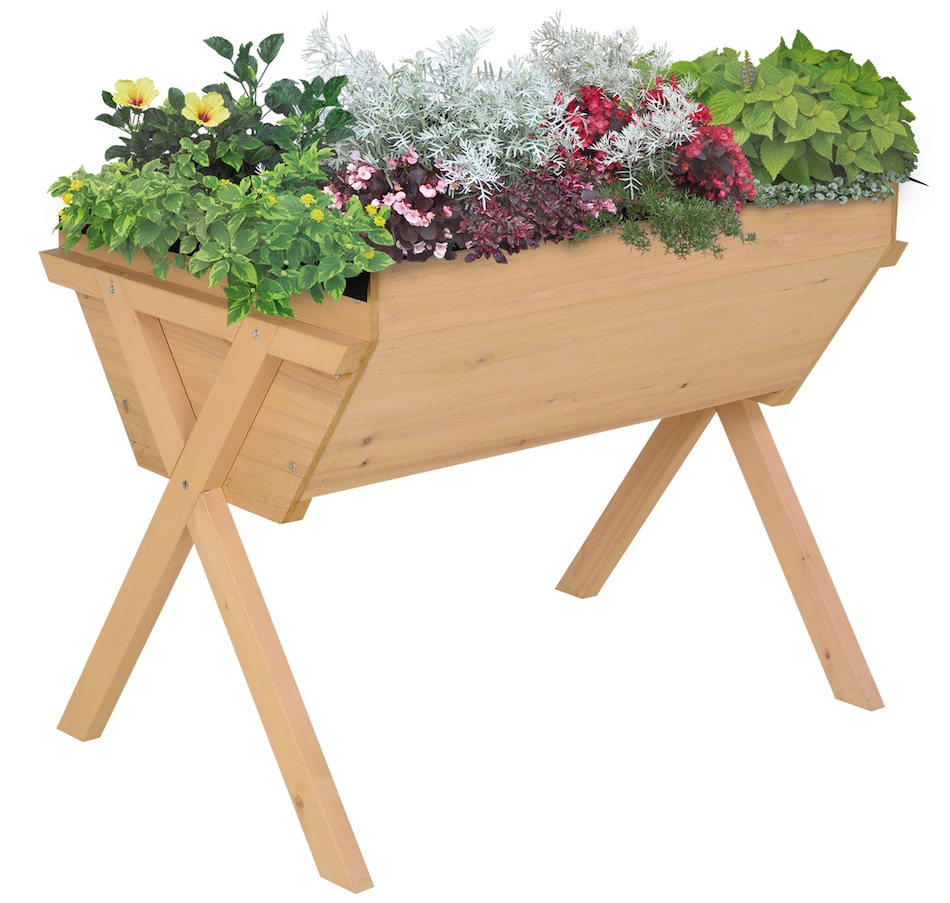 Image 997086.jpg, Product 997-086 / Price $110.99, Outsunny 39'' x 28'' Raised Garden Bed with Legs from Outsunny on TSC.ca's Home & Garden department