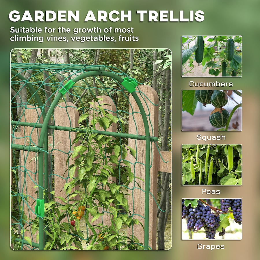 Image 997087_ALTMORE3.jpg, Product 997-087 / Price $71.99, Outsunny Garden Trellis for Climbing Plants Outdoor, 6ft Tall from Outsunny on TSC.ca's Home & Garden department