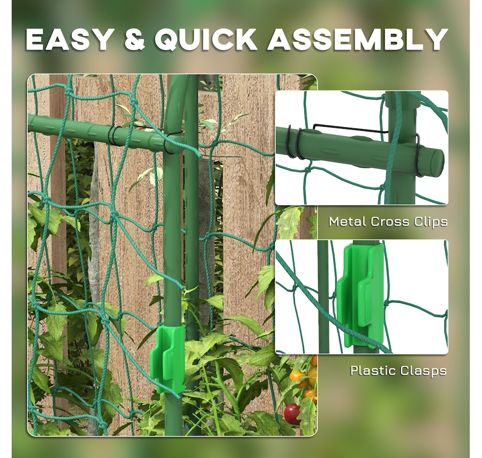 Image 997087_ALTMORE4.jpg, Product 997-087 / Price $69.99, Outsunny Cucumber Trellis from Outsunny on TSC.ca's Home & Garden department