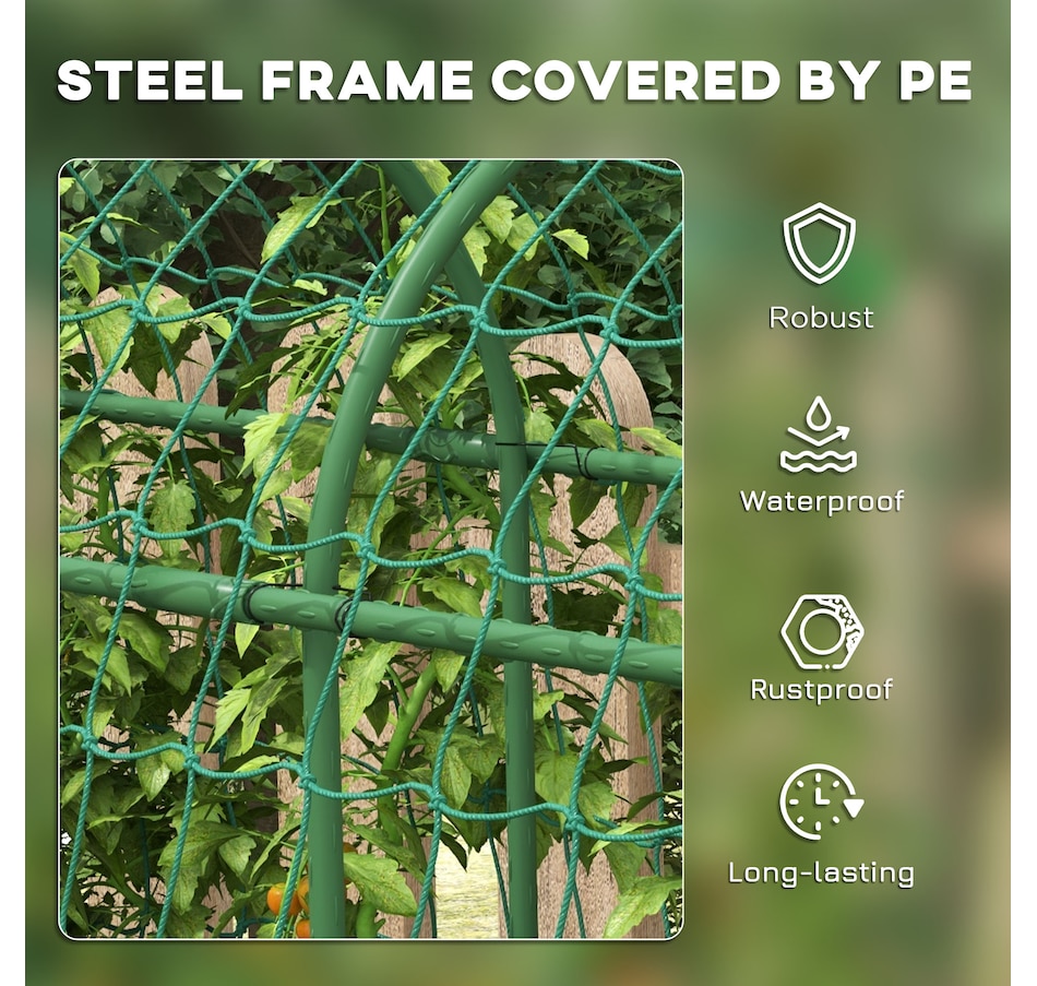 Image 997087_ALTMORE5.jpg, Product 997-087 / Price $69.99, Outsunny Cucumber Trellis from Outsunny on TSC.ca's Home & Garden department