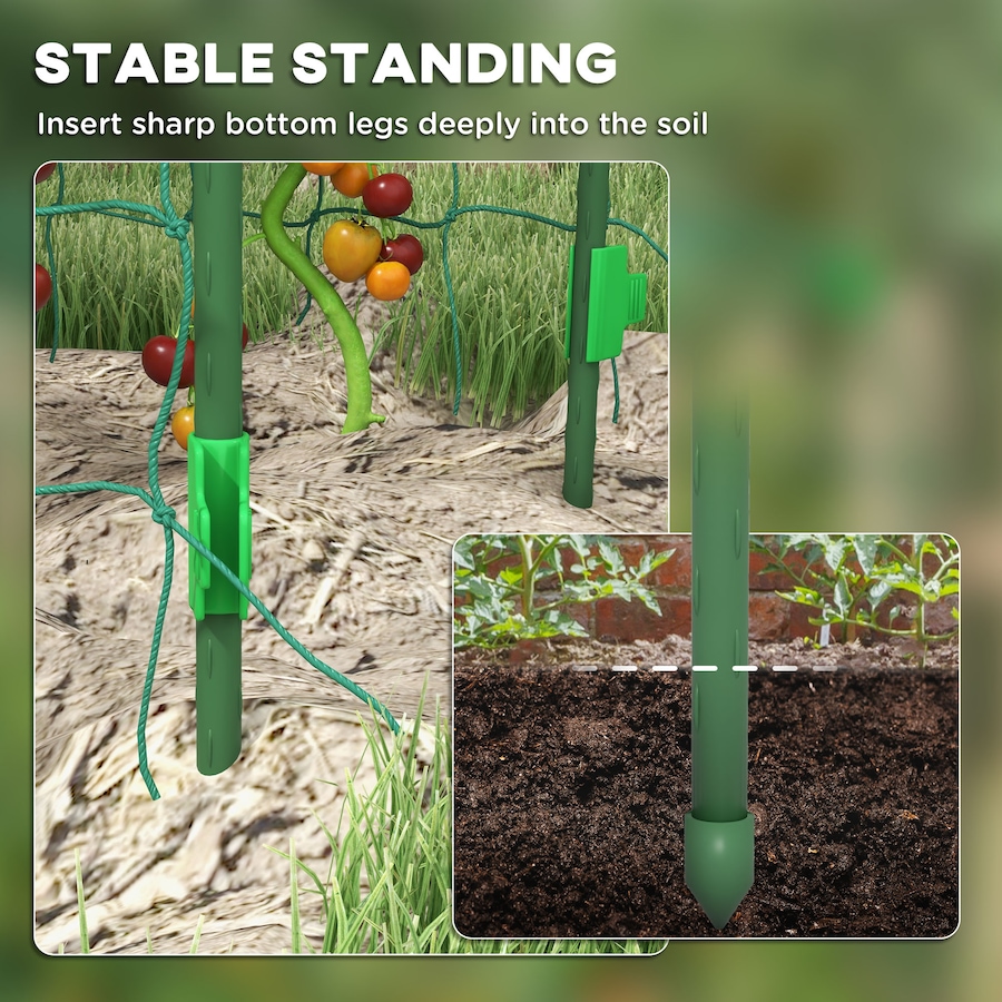 Image 997087_ALTMORE6.jpg, Product 997-087 / Price $71.99, Outsunny Garden Trellis for Climbing Plants Outdoor, 6ft Tall from Outsunny on TSC.ca's Home & Garden department