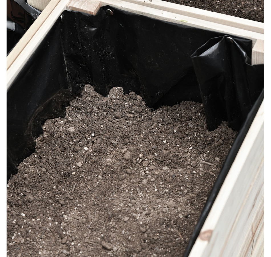 Image 997099_ALTMORE7.jpg, Product 997-099 / Price $134.99, Outsunny 4PCS Wooden Raised Beds for Garden from Outsunny on TSC.ca's Home & Garden department