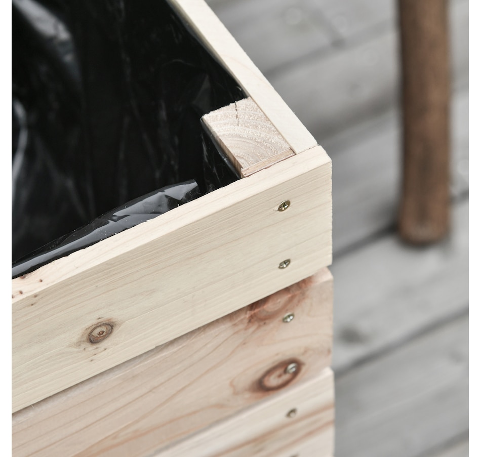 Image 997099_ALTMORE8.jpg, Product 997-099 / Price $134.99, Outsunny 4PCS Wooden Raised Beds for Garden from Outsunny on TSC.ca's Home & Garden department