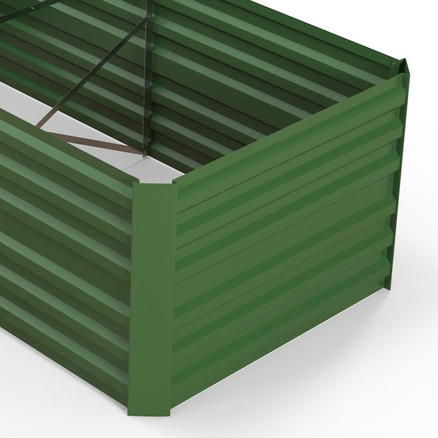 Image 997106_ALTMORE8.jpg, Product 997-106 / Price $94.99, Outsunny Raised Garden Bed Metal Planter Box with Reinforced Rods, Green from Outsunny on TSC.ca's Home & Garden department