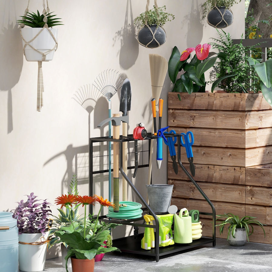 Image 997108.jpg, Product 997-108 / Price $48.99, Outsunny Foldable Raised Garden Bed Elevated Planter Box for Vegetables from Outsunny on TSC.ca's Home & Garden department