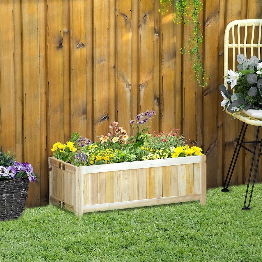 Image 997108_ALTMORE1.jpg, Product 997-108 / Price $48.99, Outsunny Foldable Raised Garden Bed Elevated Planter Box for Vegetables from Outsunny on TSC.ca's Home & Garden department