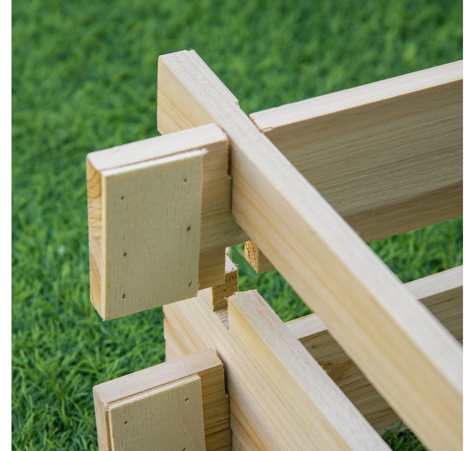 Image 997114_ALTMORE6.jpg, Product 997-114 / Price $44.99, Outsunny 39'' x 39'' Screwless Raised Garden Bed from Outsunny on TSC.ca's Home & Garden department